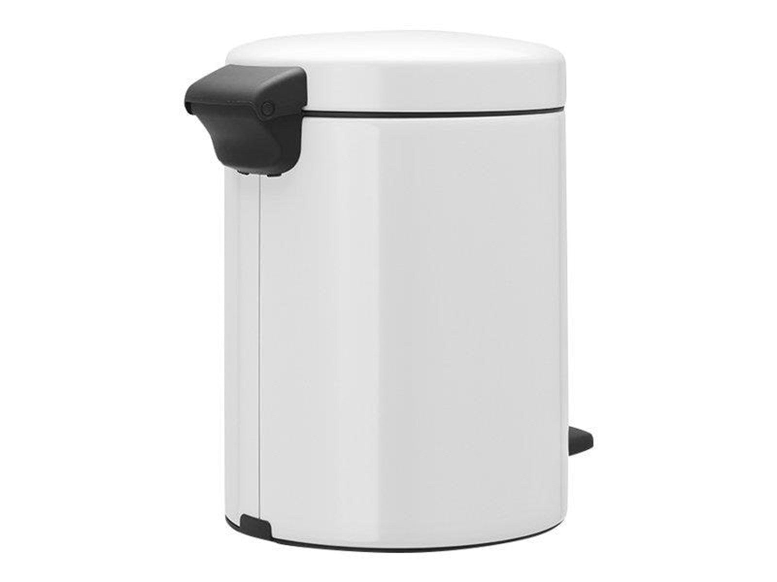 brabantia newIcon - rubbish bin - 5 L - white brabantia newIcon - rubbish bin - 5 L - white
